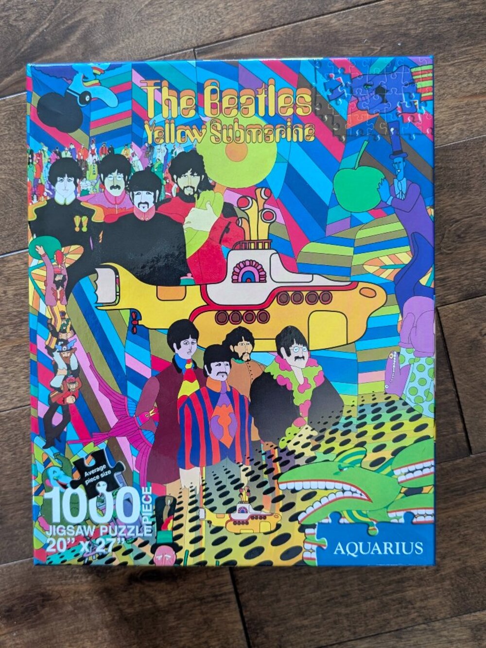 The Beatles Yellow Submarine 1000 Piece Jigsaw Puzzle Aquarius Sealed New
